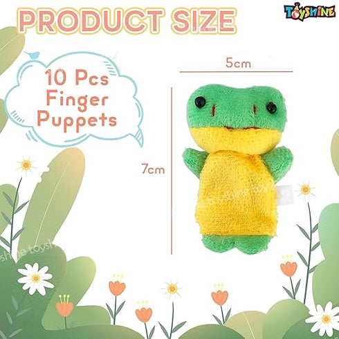 Toyshine Animal Finger Puppets Multicolor