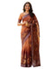 Vasthrlay Womens Printed Unstitched Dusty Pink Saree