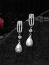 Clara 925 Sterling Silver Pearl Queen Pendant Earring
