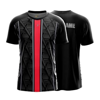Yourjersey Custom Sports Jersey For Men Personalised T-Shirt Customise Name