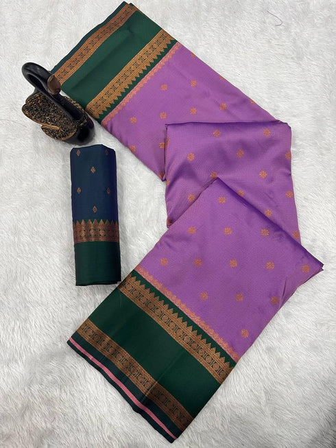 Vasthrlay Narayanpet Paithani Contrast