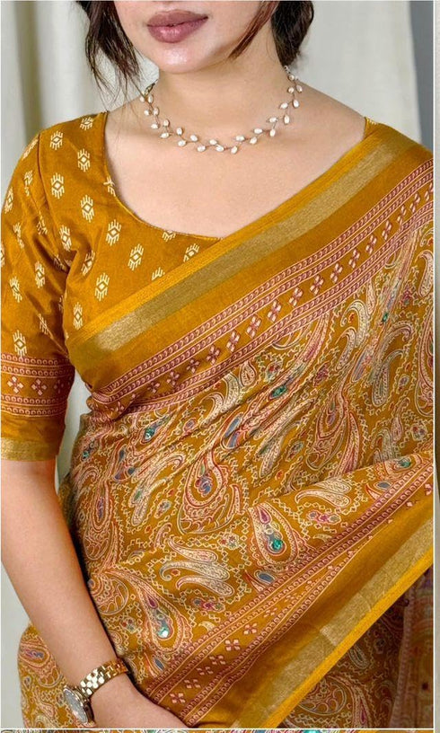 Vasthrlay Paisley Pattern Traditional Fastival