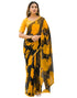 Vasthrlay Chiffon Blouse Maroon Saree