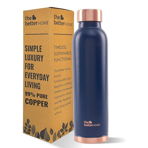 The Better Home Copper Water Bottle 950ml