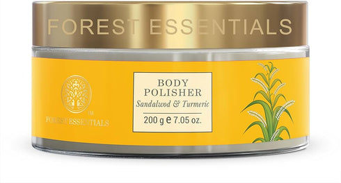 Forest Essentials Body Polisher Sandalwood & Turmeric