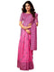 Vasthrlay Chanderi Printed Unstitched Sky Blue Saree