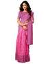 Vasthrlay Chanderi Printed Unstitched Sky Blue Saree
