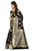 Vasthrlay Royal Blue San Pari Saree