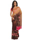 Vasthrlay Floral Unstitched Yellow Ethnic Wear