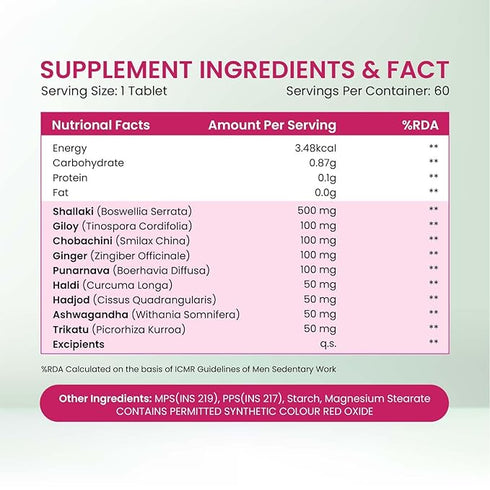 Himalayan Organics Plant-Based Joint Support Capsules