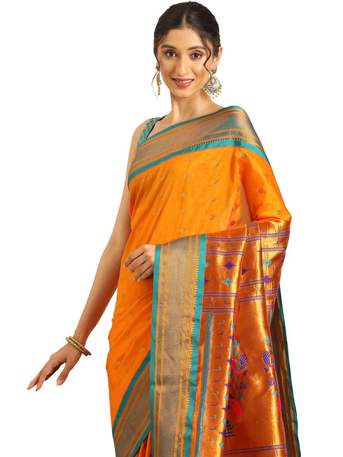 Vasthrlay Paithani Bottle Saree