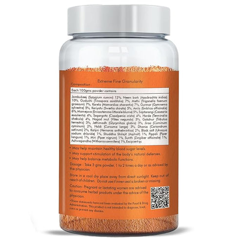 Herbal Hills Dia Care Churna Powder|100g