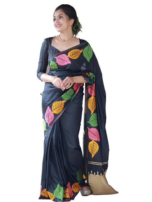 Vasthrlay Banarasi Border Saree