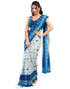 Vasthrlay Womens Printed Unstitched Wine Saree
