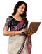 Vasthrlay Womens Printed Unstitched Dark Green Saree