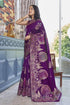 Vasthrlay Banarasi Traditional Unstitched Saree
