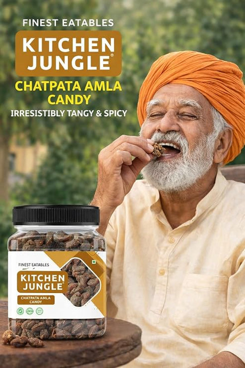 Kitchen Jungle Natural Dried Chatpata Spicy Amla Candy