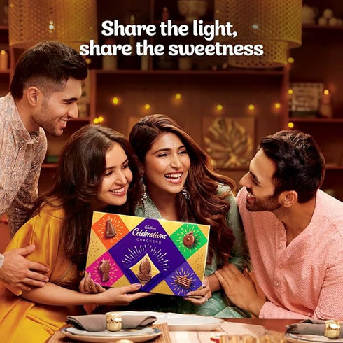 Cadbury Celebrations Crackers Diwali Chocolate Gift Pack 115g