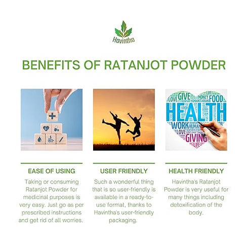 Havintha - Ratanjot Powder (Root) Use for Hair Fall