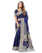 Vasthrlay Womens Weaving Unstitched Cream Saree