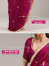 Vasthrlay Embroidery Unstitched Darkpink Ethnic Wear