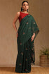 Vasthrlay Green Chanderi Pichwai