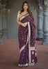 Vsathrlay Peach Banarasi Kanchipuram Ethnic Wear