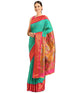 Vasthrlay Paithani Orange Saree