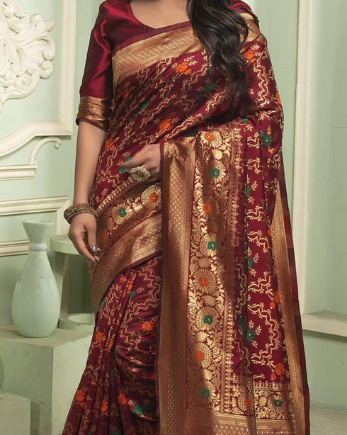 Vasthrlay Banarasi Saree