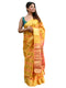 Vasthrlay Yellow Kanjivaram Saree