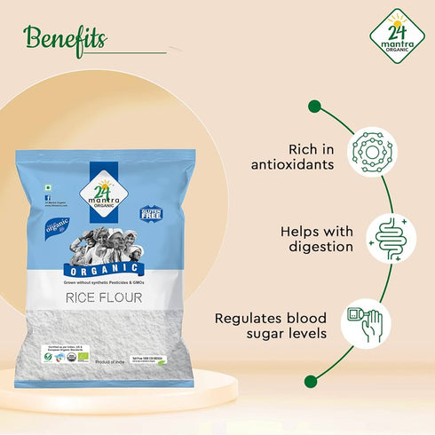 24 Mantra Organic Rice Flour