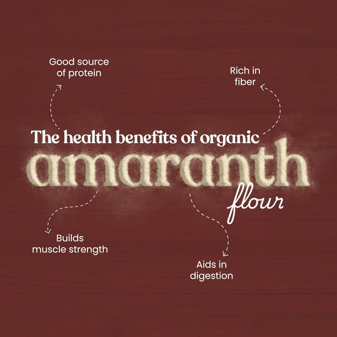 Bharat Vedica Organic Amaranth Flour Organic Rajgira ka Atta