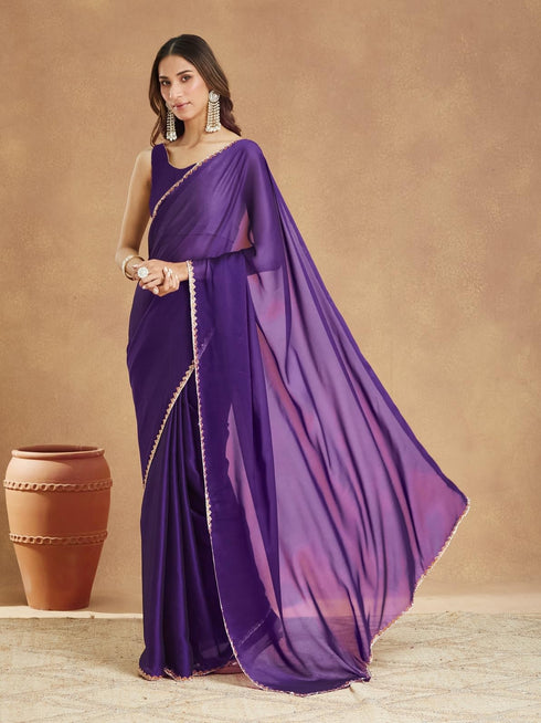 Vasthrlay Border Unstitched Saree