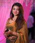 VasthrlayBoarder Unstitched Chhaavah Mustard Free Ethnic Wear