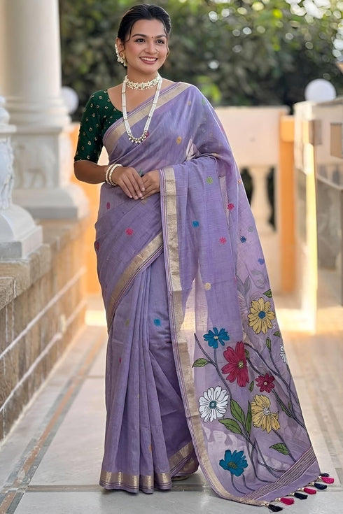Vasthrlay Kanjivaram Cotton Blouse Ethnic Wear