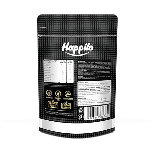 Happilo Salted Black Pepper Whole Cashews