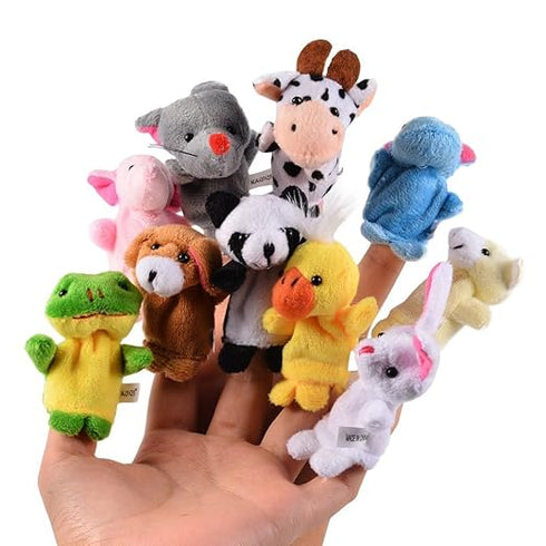 Toyshine Animal Finger Puppets Multicolor
