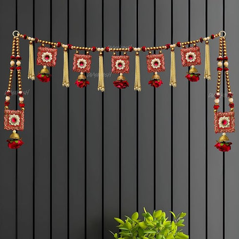 Divyakosh Temple Decoration Items,Toran For Home Door Decoration