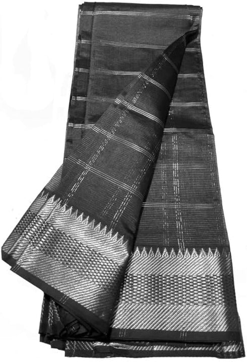 Vasthrlay Nr Handloom Banarasi Lavender Purple