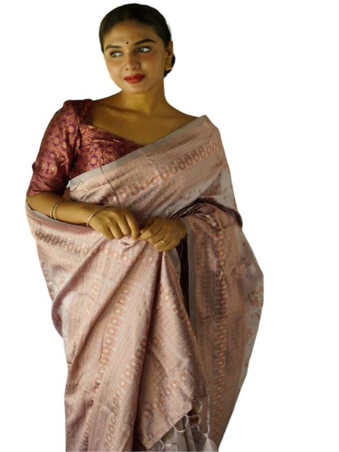 Vasthrlay Banarasi Border Saree