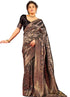 Vasthrlay Women's Kanjivaram Designer Unstitched Saree