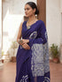 Vasthrlay Bhagalpuri Tieanddye Unstitched Ai Ethnic Wear