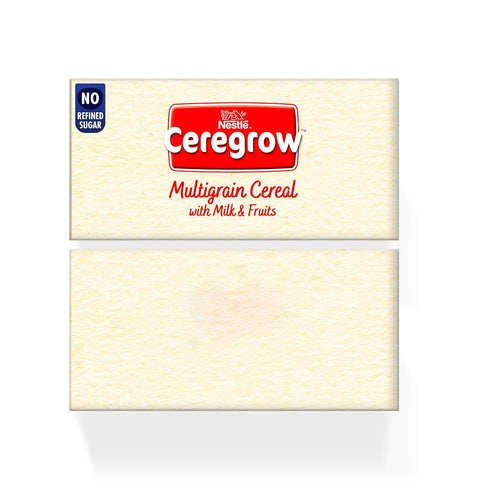 Ceregrow No Refined Sugar | Multigrain, Milk & Fruits Cereal | Sachets