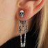 Skeleton Dangle Earrings for Women