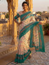 Vasthrlay Printed Coral Saree