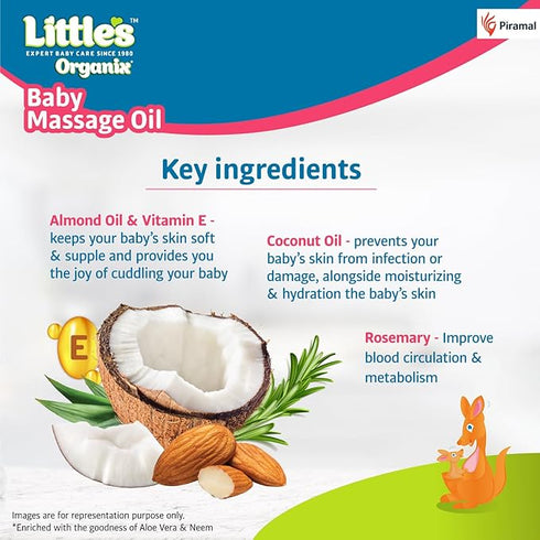 Little's Organix Baby Massage Oil