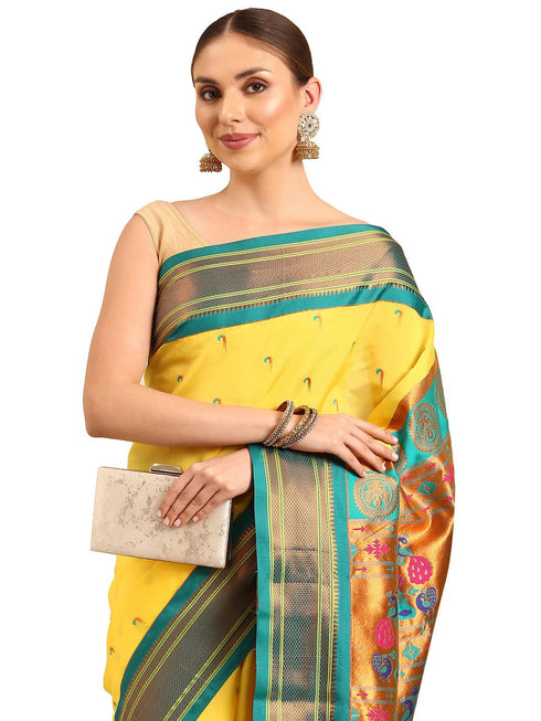 Vasthrlay Paithani Bottle Saree