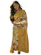 Vasthrlay Shimmer Printed Navy Navy Blue Saree