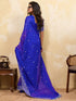 Vasthrlay Chiffon Striped Unstitched Sum Ethnic Wear