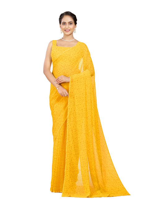 Vasthrlay Georgette Printed Saree